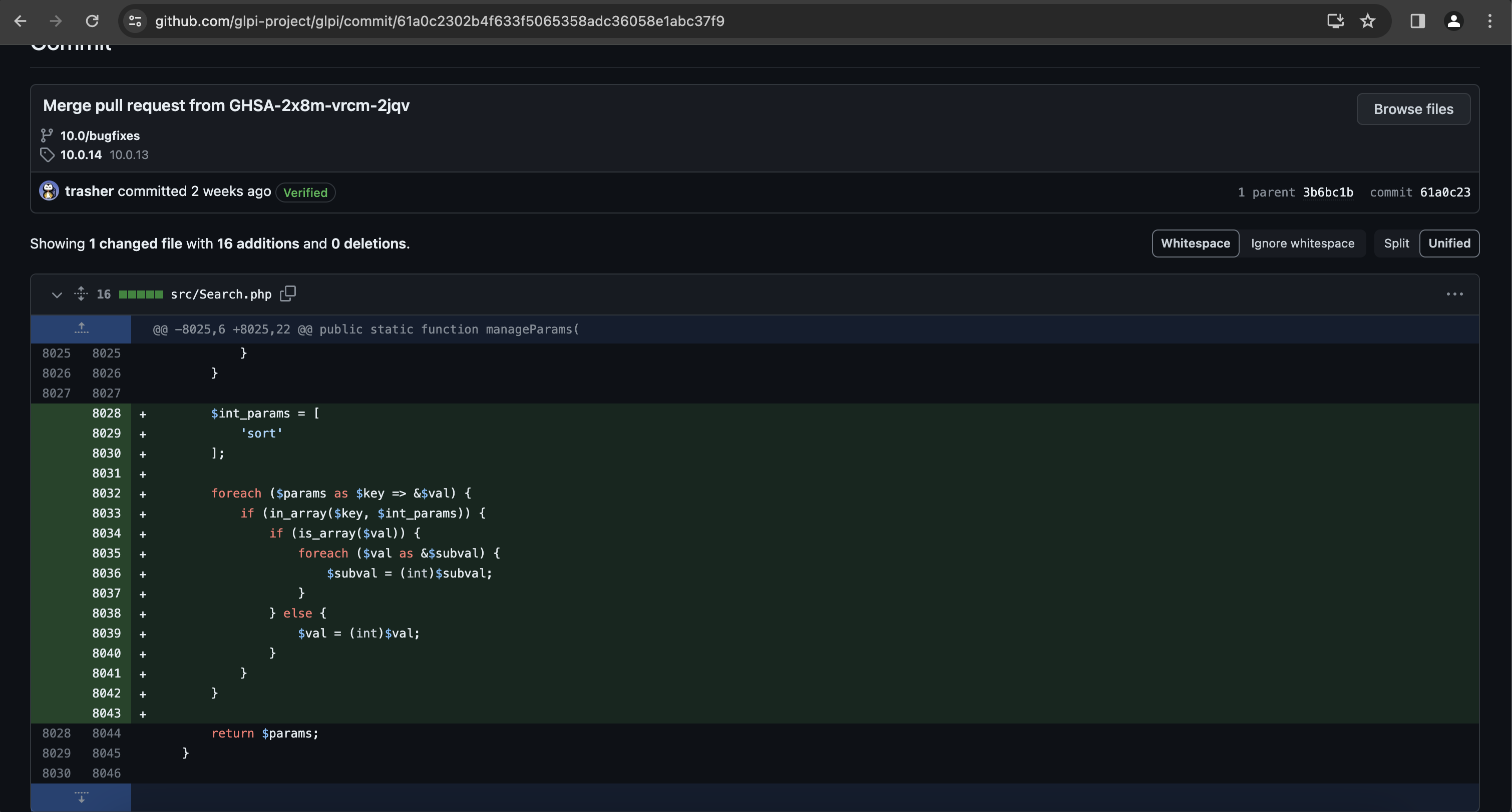 Patch for CVE-2024-27096