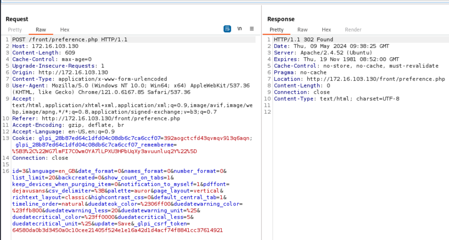 Regex search
