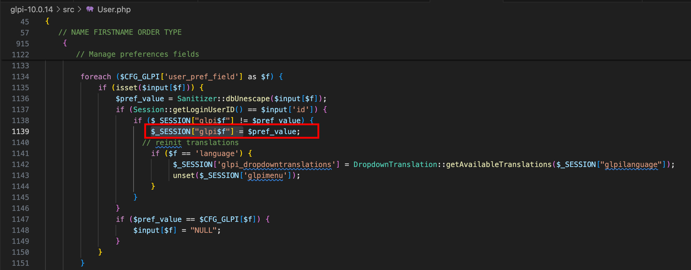 Regex search