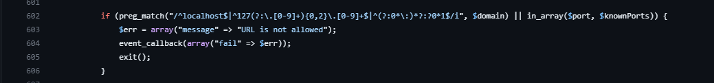 TFM regex