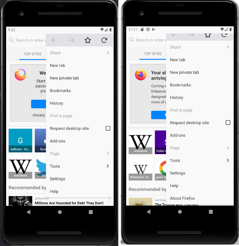 Sign-in Google pages